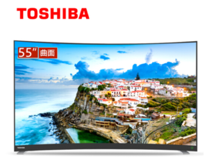 TOSHIBA 东芝 55U6780C 55英寸 4K 曲面 液晶电视 2369元包邮