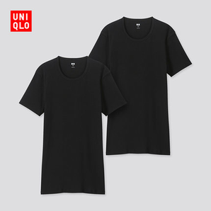18日0点：UNIQLO 优衣库 SUPIMA COTTON 418817 圆领T恤 2件装 49元