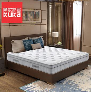 22日18点： KUKa 顾家家居 M1003 乳胶椰棕三区整网独袋弹簧床垫 180*200cm 1949元包邮（前1小时）