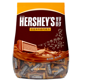 HERSHEY'S 好时 巴旦木牛奶巧克力 500g