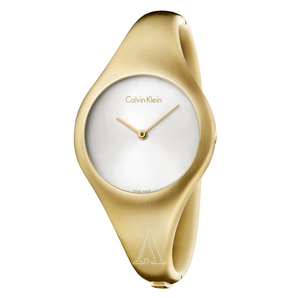  Calvin Klein 卡尔文·克莱因 Bare 系列 金色女士时装腕表