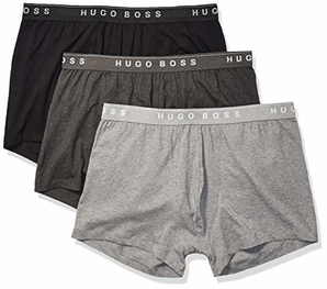 HUGO BOSS 雨果·博斯 男式 3条装棉质平角内裤 到手约147.5元