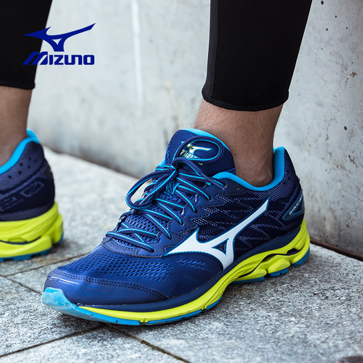 9日0点mizuno美津浓waverider20男士次顶级缓震跑鞋2件686元包邮前1