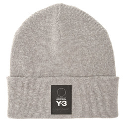  Y-3 Logo Beanie 纯羊毛男士针织帽