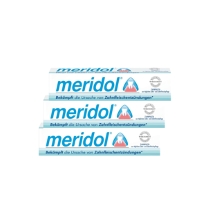 【3件套】MERIDOL 牙膏 75ml 预防牙龈发炎