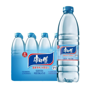 康师傅 包装饮用水 550ml*12瓶（送3瓶）