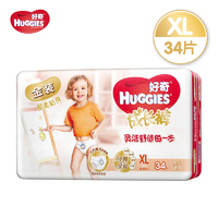 HUGGIES 好奇 金装 婴儿成长裤 XL号 34片