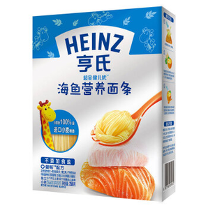 Heinz 亨氏 超金健儿优 儿童营养面条 海鱼 