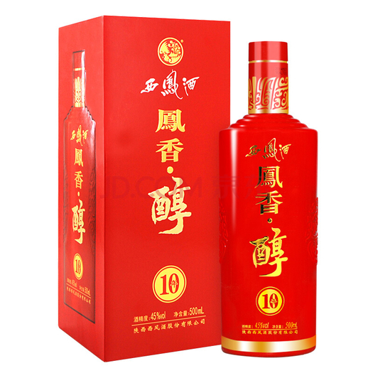 西凤酒白酒凤香型45度500ml