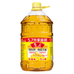 luhua 鲁花 5S 压榨一级 花生油 5.7L +凑单品
