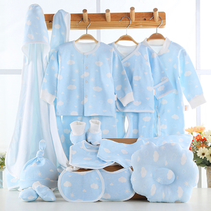 18件新生婴儿儿衣服套装礼盒宝宝用品