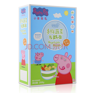 Peppa Pig 小猪佩奇 宝宝营养面条 268g *3件26.88元（合8.96元/件）