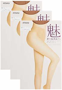 prime会员！ATSUGI 厚木 魅系列 素肌感透明连裤丝袜 3双  直邮到手76.75元