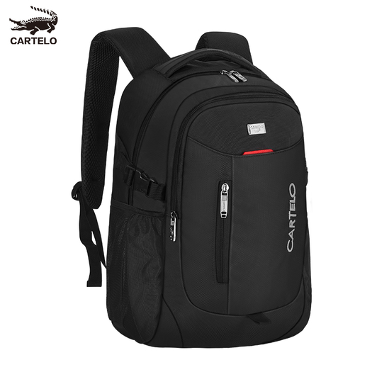 卡帝乐鳄鱼双肩包男士背包15寸