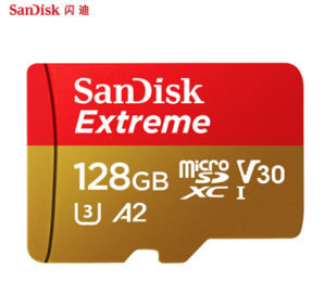 双12预告： SanDisk 闪迪 Extreme 至尊极速移动 TF(microSD)存储卡 128GB 119元包邮