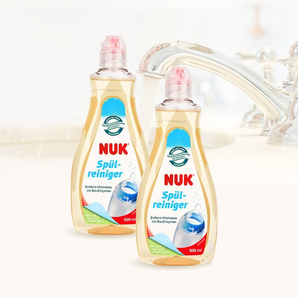 德国NUK婴儿奶瓶果蔬清洗剂500ml*2瓶