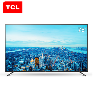 嗨购国庆： TCL 75V2 75英寸 4K 液晶电视 4999元包邮（19元定金，1日付尾款）