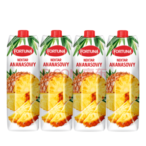 13日0点： 富尔图娜果汁 菠萝汁 1L*4瓶 34.9元