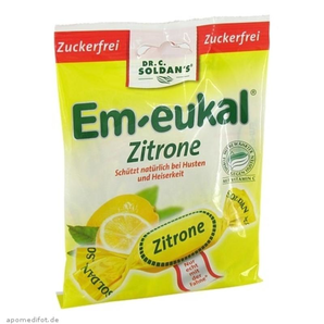 Em-Eukal 润喉维生素糖 75g（无糖型/柠檬味）