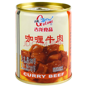 GuLong 古龙 肉罐头 咖喱牛肉 240g *2件 22.2元（下单立减）