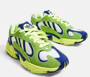adidas Originals 阿迪达斯三叶草 Yung-1 Green Trainers 女款老爹鞋