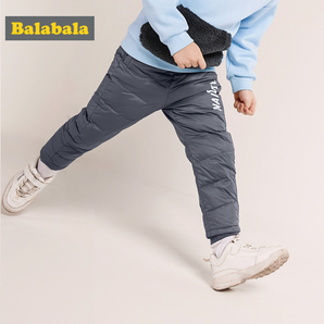 Balabala 巴拉巴拉 儿童羽绒裤 低至89.7元