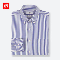 11日0点： UNIQLO 优衣库 419004 男士长袖条纹衬衫 99元包邮