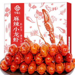 今锦上 麻辣小龙虾 4-6钱/只 1.8kg（净虾1kg） 92元，可低至46元