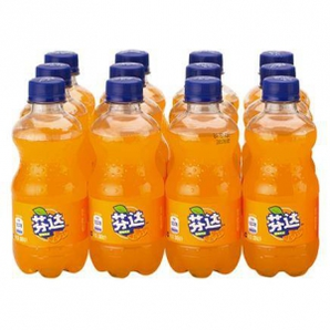限上海： Fanta 芬达 橙味汽水 300ml*12瓶