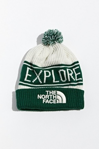 The North Face 北面 Retro TNF Pompom 复古毛线帽 