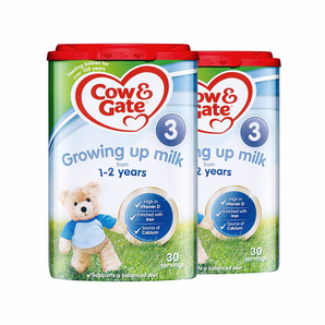 Cow&Gate 英国牛栏 婴幼儿奶粉 3段（ 1~2岁 ）2罐
