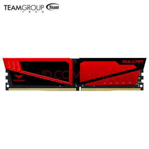 十铨  16GB DDR4 3000 台式机内存条 火神系列   红色
