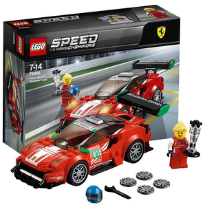 乐高(LEGO)积木75886 乐高赛车系列 75886 法拉利 488 GT3 Scuderia Corsa车队