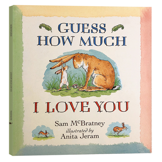 猜猜我有多爱你儿童绘本英文原版券后14元包邮