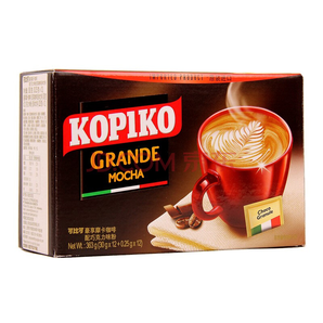 可比可(KOPIKO) 印尼原装进口咖啡  363克盒装