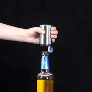 纳合 创意不锈钢自动开瓶器