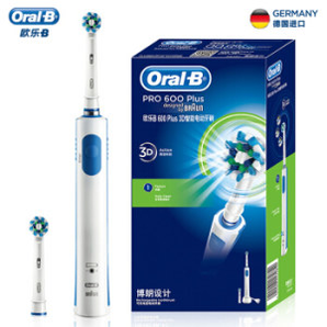 Oral-B 欧乐-B Pro 600 Plus 电动牙刷 天空蓝 