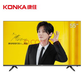 21日0点： KONKA 康佳 LED55U5 55英寸 4K 液晶电视 1899元包邮（需预约）