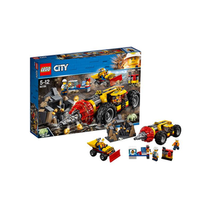 双11预售、考拉海购黑卡会员： LEGO 乐高 City城市系列 60186 重型采矿钻孔机 239.04元包邮包税