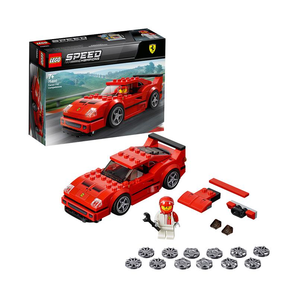 黑卡会员！LEGO乐高 SPEED CHAMPIONS超级赛车系列 75890 法拉利F40 7岁+ 198颗粒
