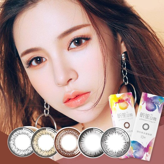 美国库博依视明10片日抛美瞳隐形近视眼镜