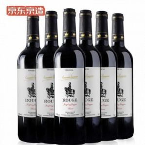 某东京造 法国进口干红葡萄酒 赤霞珠梅洛混酿 750ml*6瓶（整箱装） 