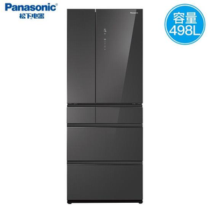 松下(Panasonic)NR-F522TXE-M 498升多门变频高端风冷冰箱 WIFI镜面玻璃