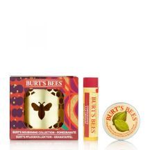 Burt'sBees 滋养护肤系列礼品套装 石榴润唇膏 4.25g+柠檬黄油去角质层霜 8.5g