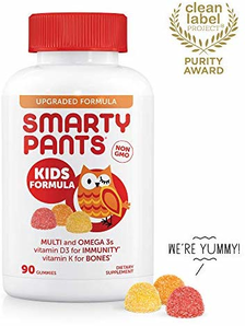 SmartyPants 儿童多种复合维生素软糖 90粒 prime凑单到手约59元