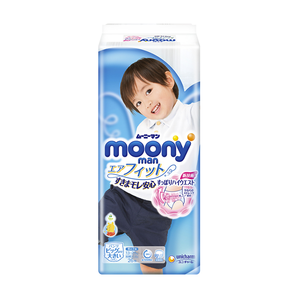 moony 尤妮佳 男宝宝拉拉裤 XXL26片 