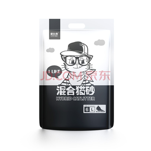 1日0点： LOVE SHID 爱仕得 膨润土豆腐混合猫砂 6L 9.9元