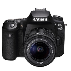 Canon 佳能 EOS 90D APS-C画幅 单反相机套机（EF-S 18-55mm F3.5-5.6 IS STM镜头） 7768元包邮