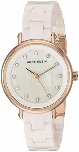 Anne Klein 安妮·克莱因 AK/3312WTRG 施华洛世奇水晶腕表 两色 prime到手约309.7元