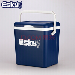 PLUS会员： ESKY 爱斯基 便携户外小冰箱保鲜箱 钓鱼专用箱 26L